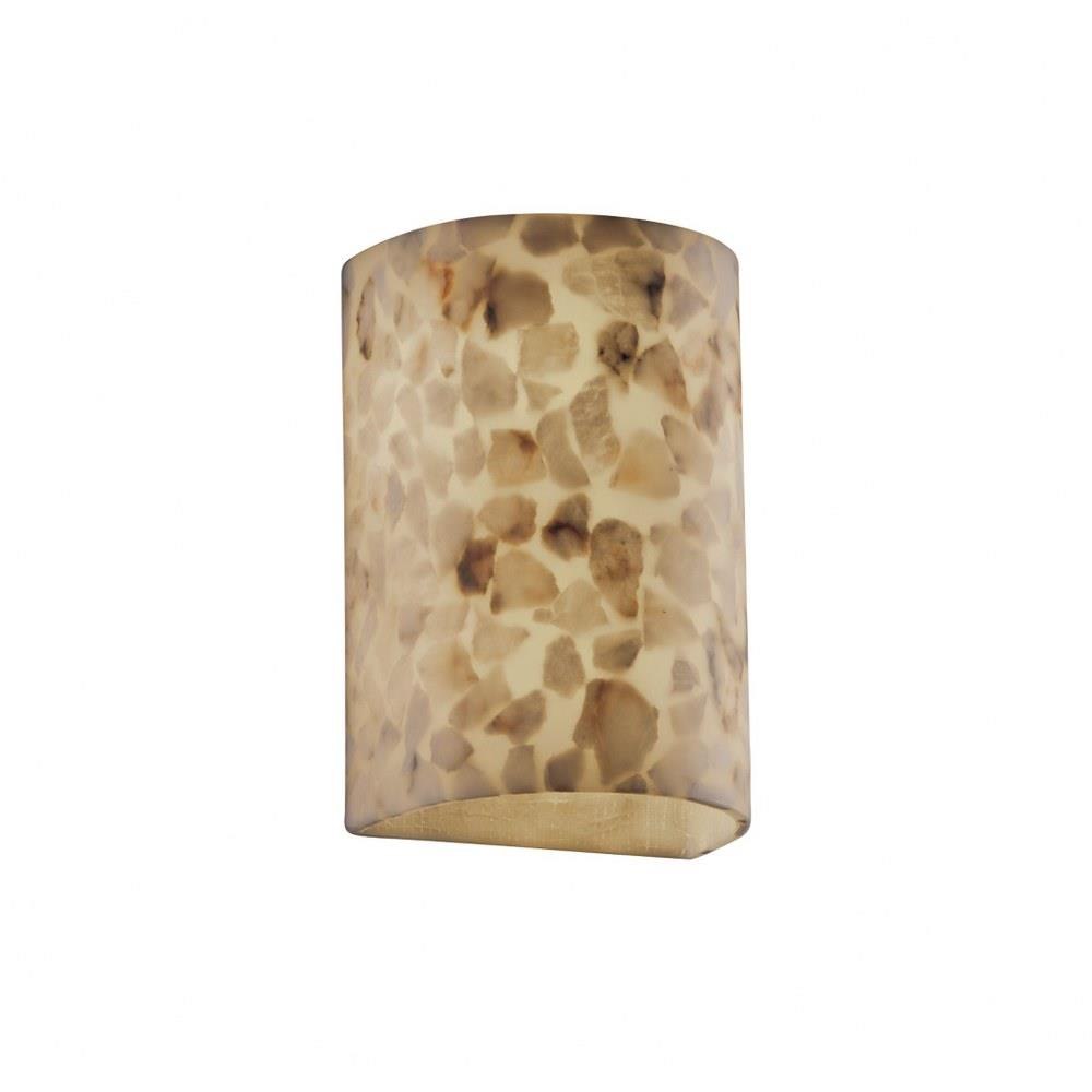 Alabaster Rocks 2 Light Wall Sconce 12.5 Inch Tall by Justice Design ...